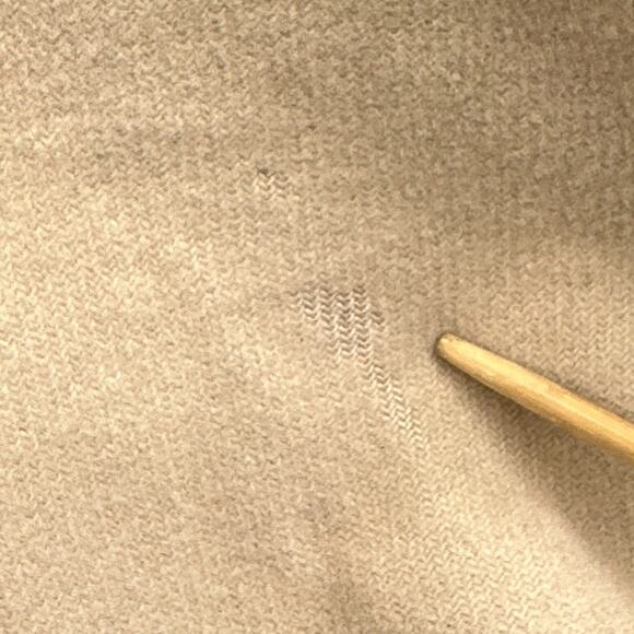 VTG 60s Swing Coat M/L Union Fur Wool Boho 70s Y2K Glam Cream Event Old Money US - Picture 16 of 16